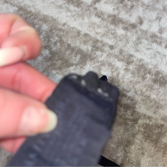 Vanity Fair black & gray push up underwire lightly padded bra SZ 36C - Picture 9 of 9